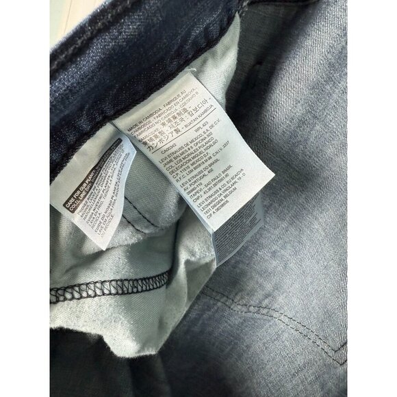 Levi's 559 Relaxed Straight 44x30 Blue Jeans Medium Wash Casual Modern Denim - Picture 8 of 13